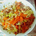 たまご0909's cooksnap of when they made 簡単：あんかけ焼きそば.