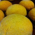 ☆Nanao☆'s cooksnap of when they made かぼちゃのメロンパン.