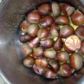 みほきのこ's cooksnap of when they made 簡単!美味しい栗の茹で方.
