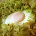 シゼンノ's cooksnap of when they made キャベツのスライスとタマゴ朝からゲンキ！.