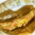 越後屋ようこ's cooksnap of when they made アケビの肉詰め蒸し.