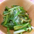 夏の記念日's cooksnap of when they made 葉ネギのぬた.