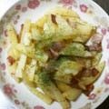 curekanan's cooksnap of when they made ジャガイモとベーコンのシャキシャキ炒め.