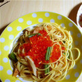 セレビシエ's cooksnap of when they made ほうれん草といくらの和風パスタ☆.