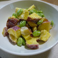 りーたみ's cooksnap of when they made さつま芋と枝豆のマヨネーズ和え.