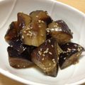 はむこぶた's cooksnap of when they made 簡単♪冷製なすのニンニクポン酢漬け.