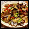 壮ちゃんママ's cooksnap of when they made いろどり野菜とあさりの酒蒸し.