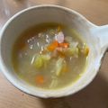 ゆうたつママ's cooksnap of when they made ✾コンソメで簡単☝野菜スープ✾　　　.