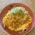 ふわり23's cooksnap of when they made 簡単♪きゅうりとツナの冷製みそマヨパスタ.
