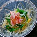 ❤️かわだん❤️'s cooksnap of when they made もやしと春菊のお浸し.