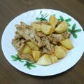 ♡yon♡'s cooksnap of when they made ★豚肉とじゃがいもの甘辛揚げ.