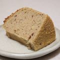 さとママ。's cooksnap of when they made あずきと栗の和風シフォンケーキ.