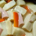 nina0810's cooksnap of when they made 魚肉ソーセージと高野豆腐のあっさり煮.