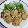 リンダ0314's cooksnap of when they made つくねの梅しそチーズ.