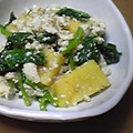 白猫のしろたん's cooksnap of when they made 秋の味！！柿としめじの白和え.