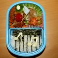 うーたん1014's cooksnap of when they made キャラ弁＊piano弁当＊.