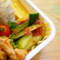 あくろsan's cooksnap of when they made 蛇腹きゅうりの梅かつお和え.