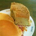 れぃじ's cooksnap of when they made ふわふわ☆お豆腐バナナ米粉シフォン.