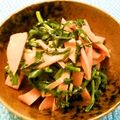 さんぱうろ's cooksnap of when they made ■にらとハムのガーリック炒め■.