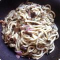 ゆぅめい's cooksnap of when they made しょうゆ味☆焼きうどん.