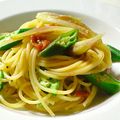 jenis's cooksnap of when they made 簡単！みょうがとオクラの梅風味パスタ.