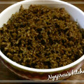 nyajirou's cooksnap of when they made レンジで簡単☆紫蘇の実と鰹節の佃煮.