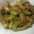 かぴーな's cooksnap of when they made ゴーヤのゴマバタ醤油.