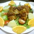 くまやっこ's cooksnap of when they made ✿チキンのオレンジ風味♫BBQソース✿.