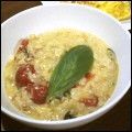 麻's cooksnap of when they made バジル&トマト リゾット.