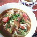 myuk0's cooksnap of when they made カレーうどん.