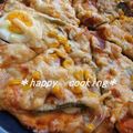 しおりのテーマ's cooksnap of when they made ふわ♡サクッのピザ生地.