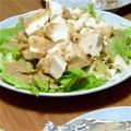 つぼりら's cooksnap of when they made 金のごまだれｄｅジャコたっぷり豆腐サラダ.