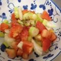 ポメちょん's cooksnap of when they made セロリとトマトのすだちサラダ.