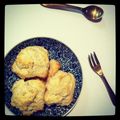 hanys's cooksnap of when they made ラム香る～シナモンスコーン.