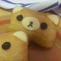 ４you's cooksnap of when they made 稲荷でリラックマのお弁当（キャラ弁）.