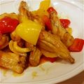 zhenwuxi's cooksnap of when they made 鶏肉とピーマンの甘酢あん.