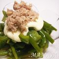 MAMAJA's cooksnap of when they made ピーマンのサラダ☆ツナ＋マヨのせ.