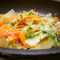 青空レモン's cooksnap of when they made 塩こうじde大根炒め.