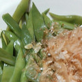 ままんき's cooksnap of when they made いんげんの　小鉢と　おひたし.