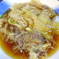 メンドッチ's cooksnap of when they made お鍋にお任せ！白菜のすき焼き風煮込み.