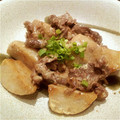 Aokitchen's cooksnap of when they made 里芋の牛肉マヨあえ.