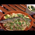 airimiri_r's cooksnap of when they made 簡単♩焼きサンマとキノコの炊き込みご飯.