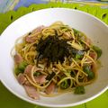 ままったり's cooksnap of when they made 大葉にんにく醤油で☆ししとうの和風パスタ.