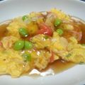 料理上手になりたいぞ's cooksnap of when they made かにかまで『はい！かに玉できたよ～』.