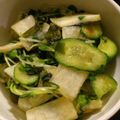 りのだん's cooksnap of when they made さっぱり大根とワカメのサラダ.