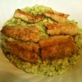 rakumi's cooksnap of when they made * 秋刀魚のバジルパスタ♪.