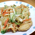 さっくー's cooksnap of when they made 野菜たっぷり♪鶏の南蛮漬け♪.