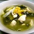 ぴにゃーな's cooksnap of when they made ネギと生姜たっぷりのチキンスープ.