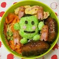 赤い電話's cooksnap of when they made そらまめくんのおにぎり.