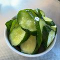 azbjbn's cooksnap of when they made 昆布だしと塩で簡単きゅうりの浅漬け♥゛.